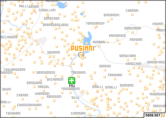 map of Pusim-ni