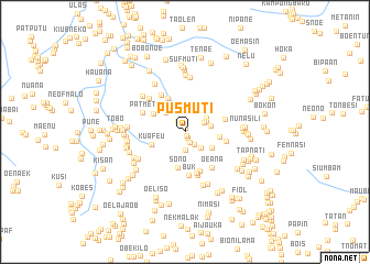 map of Pusmuti