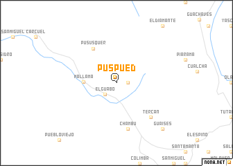map of Puspued