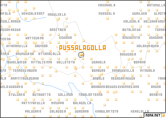 map of Pussalagolla