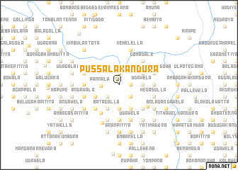 map of Pussalakandura