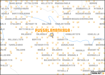 map of Pussalamankada