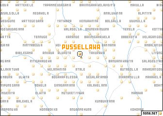 map of Pussellawa