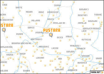 map of Pustara