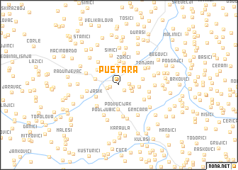 map of Pustara