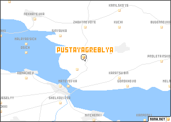 map of Pustaya Greblya