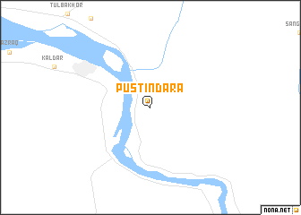 map of (( Pustin-Dara ))