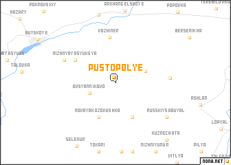 map of Pustopol\