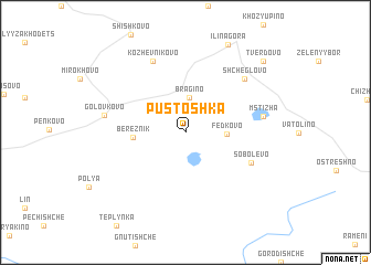 map of Pustoshka