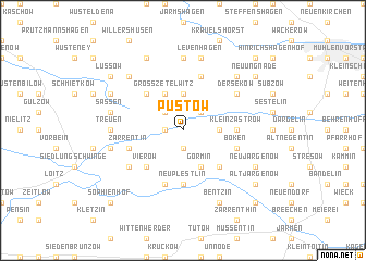 map of Pustow