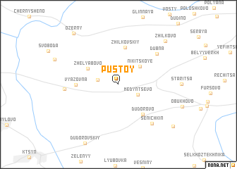 map of Pustoy