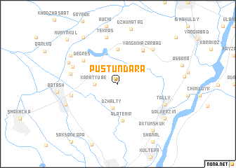 map of Pustun-Dara