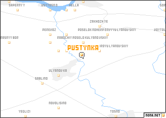 map of Pustyn\