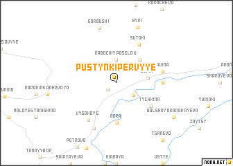 map of Pustynki Pervyye