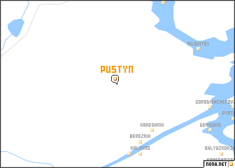 map of Pustyn\