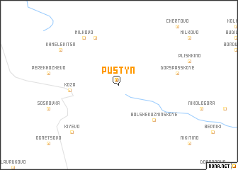 map of Pustyn\