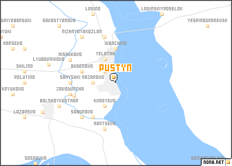 map of Pustyn\