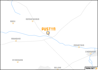 map of Pustyn\