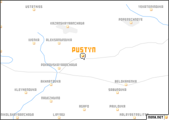 map of Pustyn\