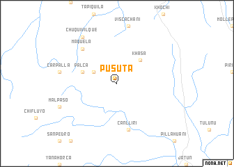 map of Pusuta