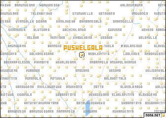 map of Puswelgala