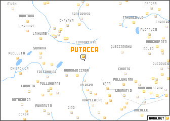 map of Putacca