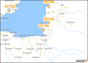map of Putad