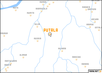 map of Putala