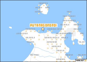 map of Putanagororoi