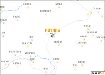 map of Putang