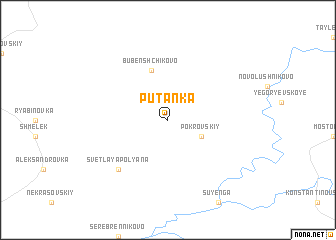 map of Putanka