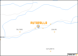 map of Putaralla