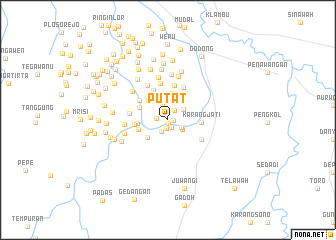 map of Putat