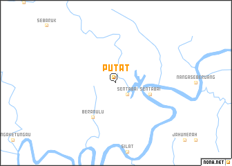 map of Putat