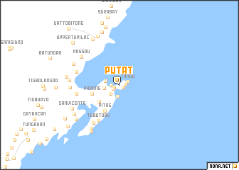 map of Putat