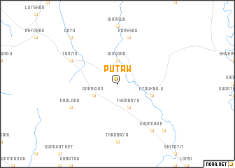 map of Putaw