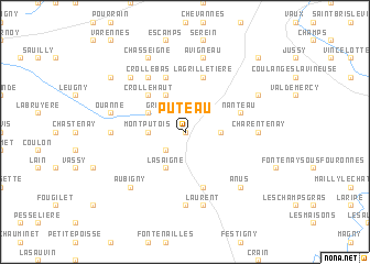 map of Puteau