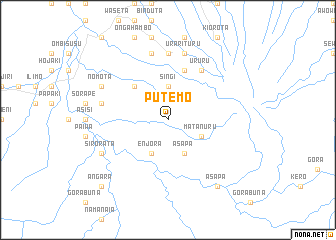 map of Putemo