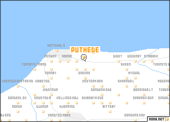 map of Puthede