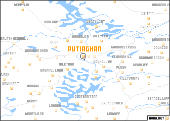 map of Putiaghan