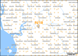 map of Putia