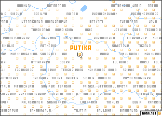 map of Putika