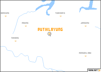 map of Putiklayung