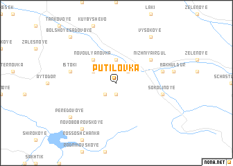 map of Putilovka