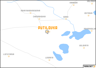 map of Putilovka