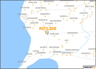 map of Putilovo