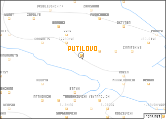 map of Putilovo