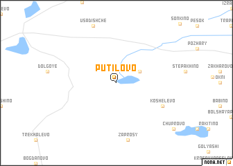 map of Putilovo