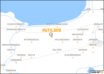 map of Putilovo