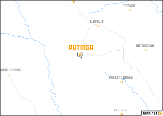 map of Putinga